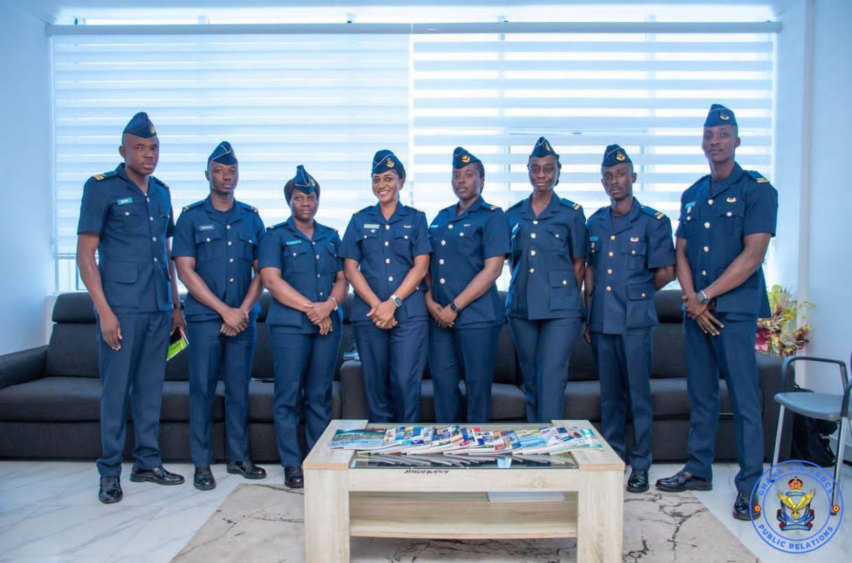 8 Ghana Air Force officers fly to SA for Basic Air Traffic Control Course