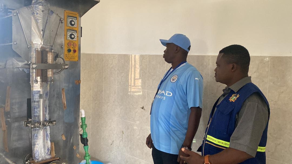 FDA busts 4 companies producing unsafe water in South Tongu District