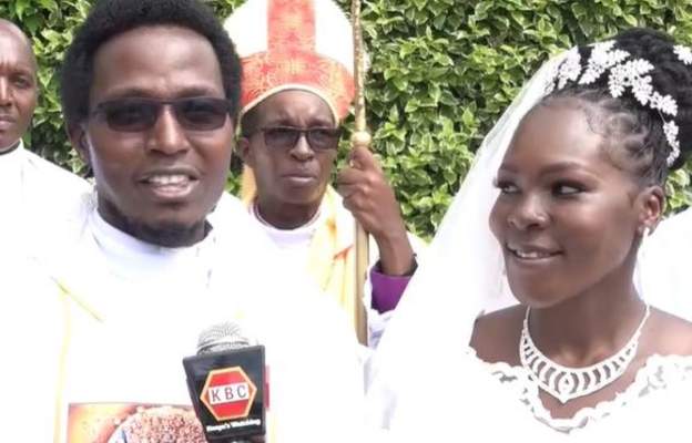 Catholic priest from Kenya gets married