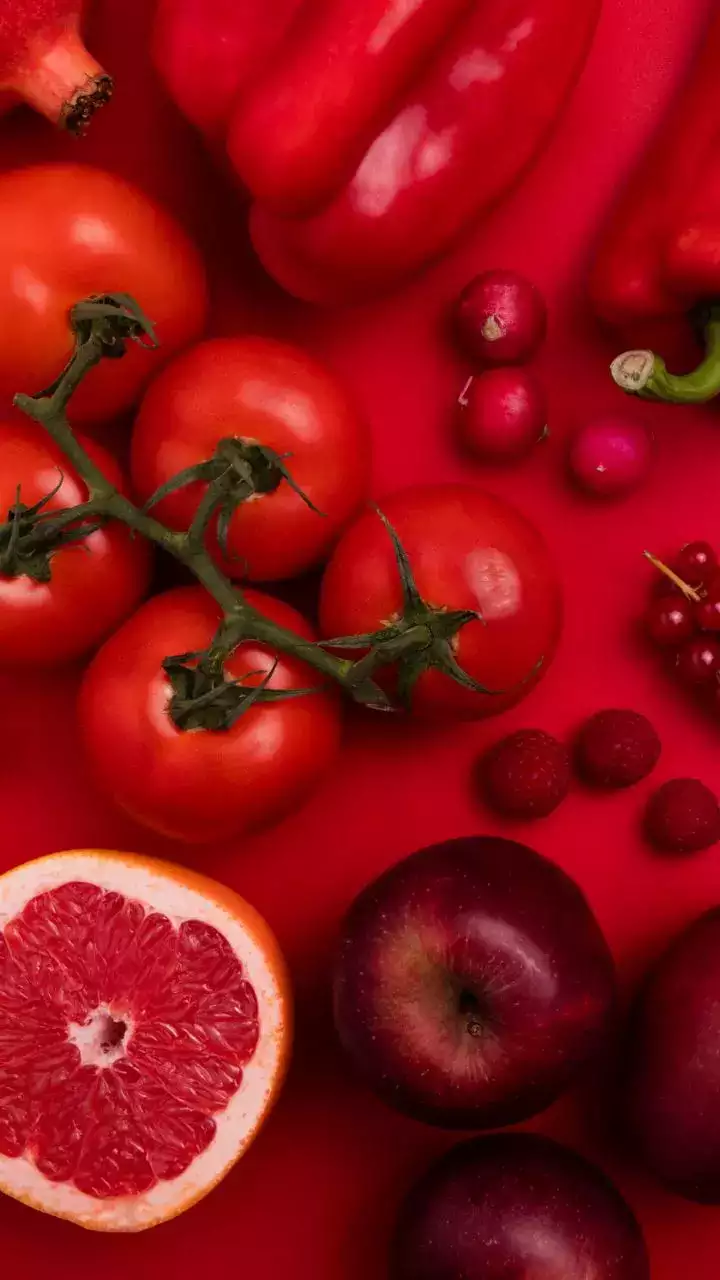 ​Reasons you should eat vegetables, red-coloured fruits