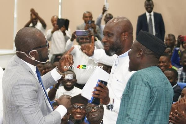 This is what re-elected GFA president Kurt Okraku  has to tell George Afriyie