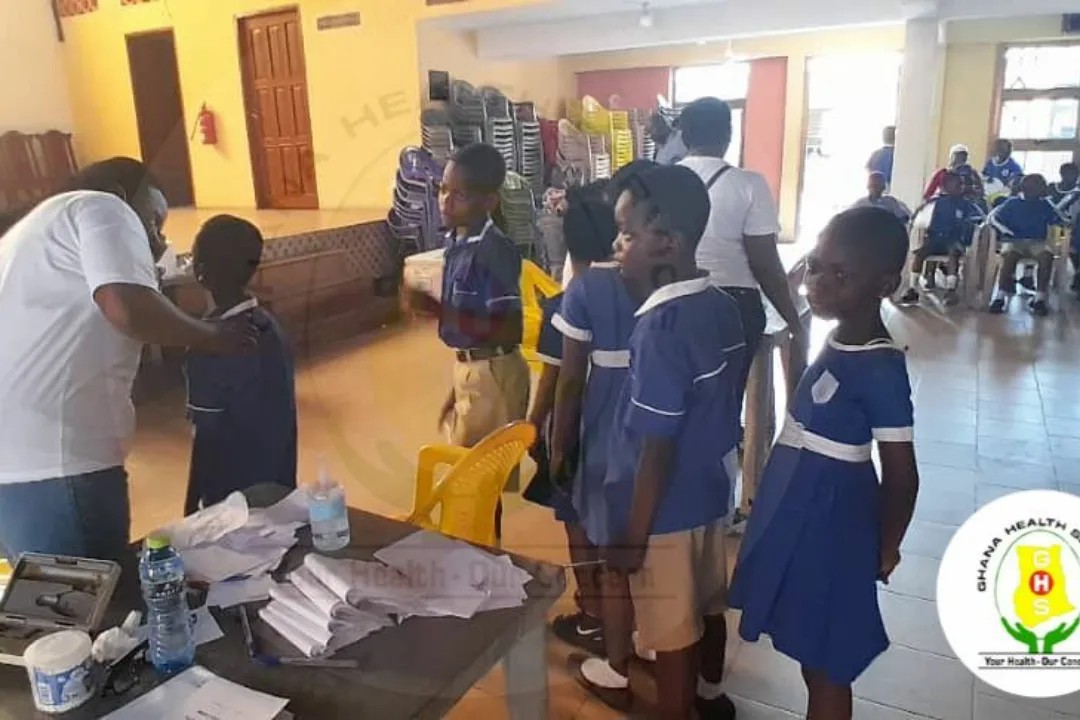 2023 World Sight Day: GHS holds eye screening exercise students, traders and commuters