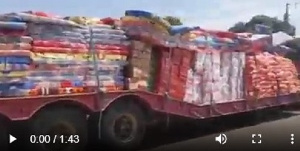 Mahama sends truck load of relief items to Keta flood victims