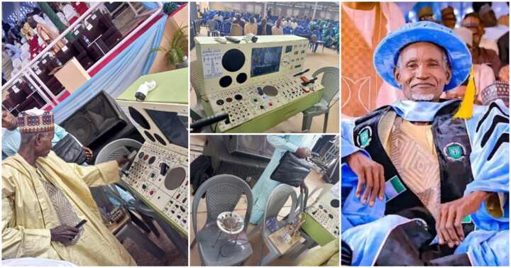 70-year-old Nigerian illiterate constructs fuel less generator, receives an honorary degree