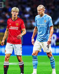Hojlund dismisses comparisons to Haaland in anticipation of the Manchester derby