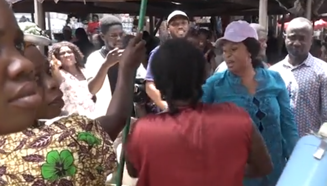We want anyone apart from Adwoa Safo – Dome-Kwabenya market women