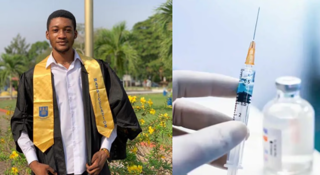 Law student dies in 2 minutes over ‘unidentified’ injection