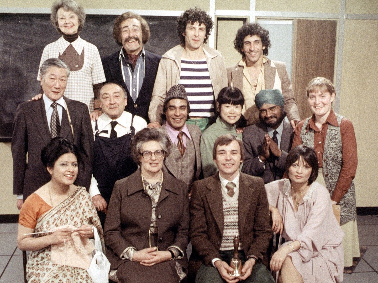 “Mind Your Language” cast then and now