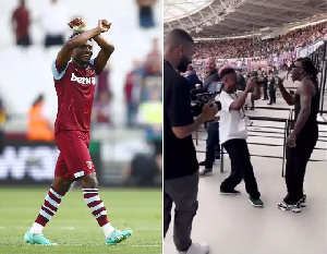 Stonebwoy ecstatic over Mohammed Kudus’ goal against West Ham