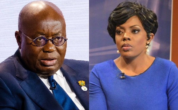 NSMQ finals: Nana Aba begs Akufo-Addo not to show up for the event