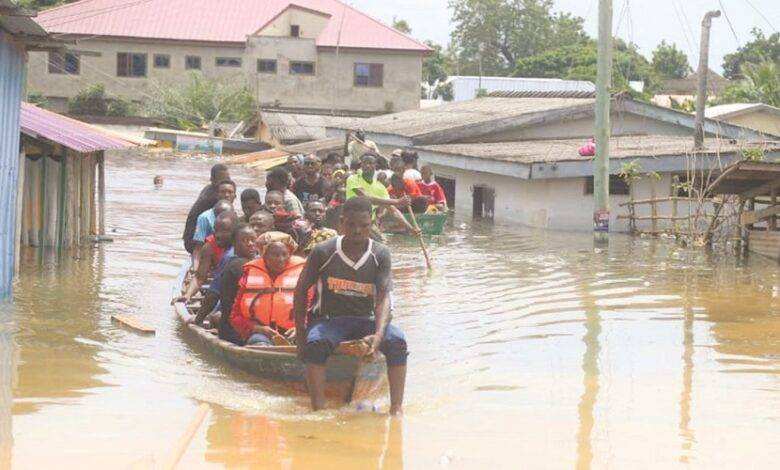 Military rescues 1,800 victims of Akosombo Dam spillage in Volta Region