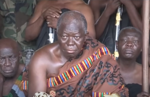 Drama unfolds at Manhyia Palace as Asantehene settles chieftaincy dispute