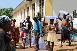 Water supply system at Aveyime restored