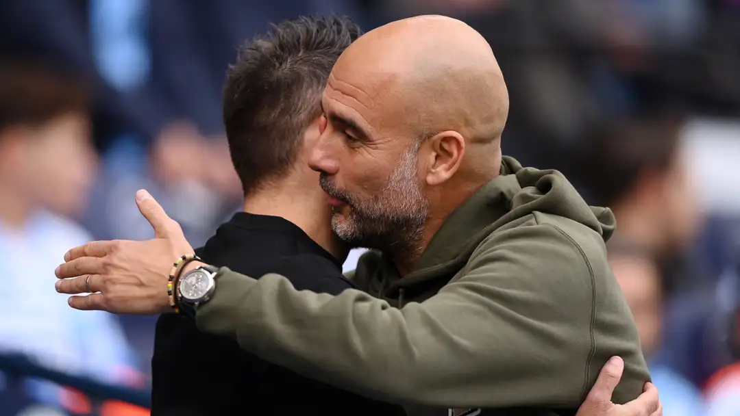 Pep tips Brighton’s Roberto de Zerbi as “the next Man City manager”