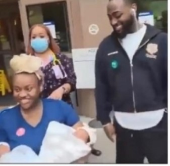 First photos of Davido’s twins revealed