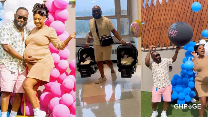 Selly Galley and Praye Tietia finally share video of twins