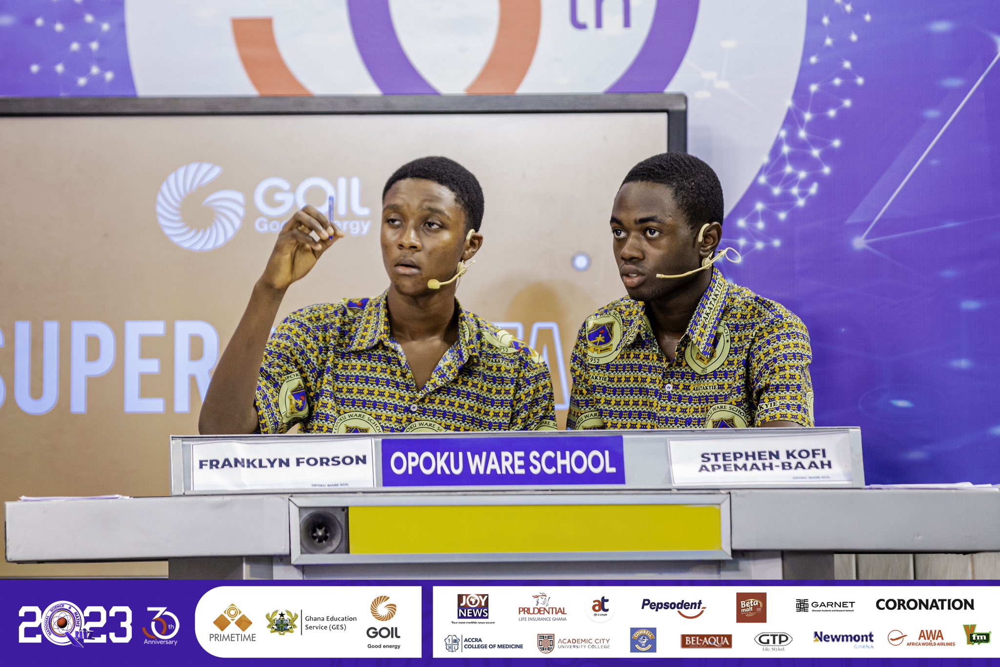 How Form 1 student, Stephen Baah, beat his seniors to be selected to represent OWASS at NSMQ