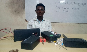 16-year-old creates clapping sound switch detector for home usage