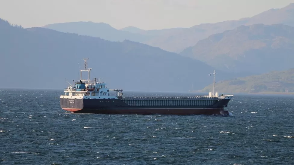 Ships collide in North Sea, leaving one dead and 4 missing