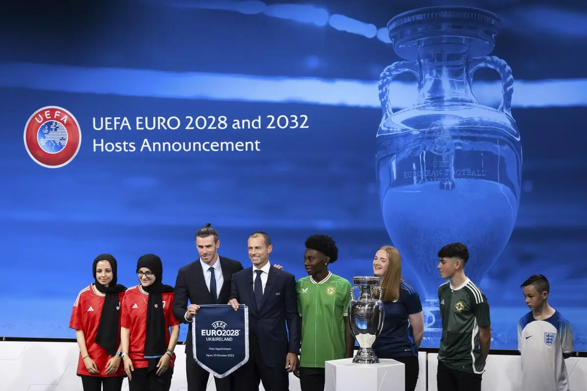 UEFA awards Euro 2028 hosting rights to UK, Ireland; Turkey, Italy to hosts 2032 edition