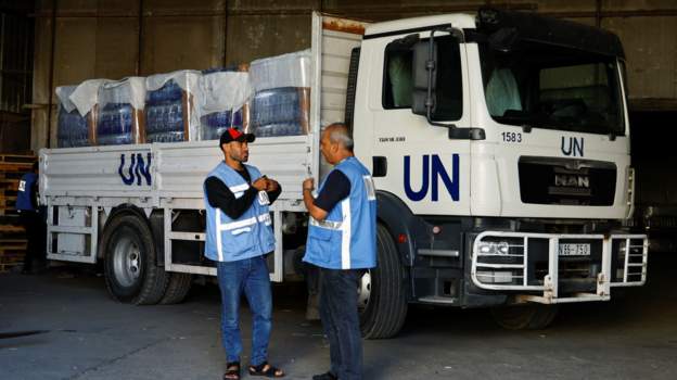 Ten more trucks bringing relief arrive in Gaza