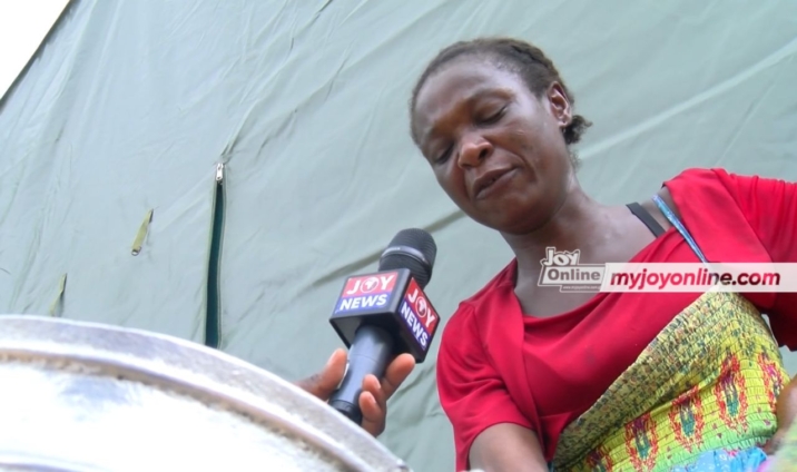 Displaced single mother of 3 calls for help after devastating impact of Akosombo Dam spillage