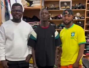 More collaborations and gigs for Beasts of No Nation’s Strika as he is spotted with Nana Tea