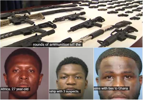 3 Ghanaian cousins in New York to face 25 years in jail for gun trafficking