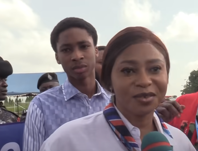 Adwoa Safo introduces son to the media