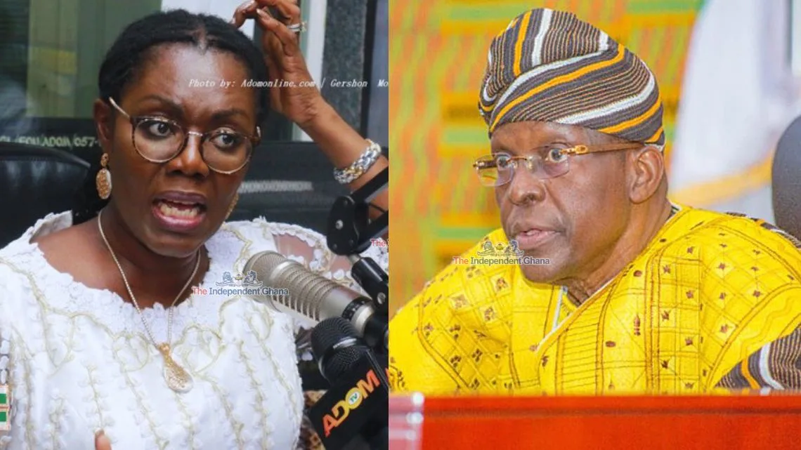 This is not your Ministry, go and sit down! – Bagbin ‘barks at’ Ursula in parliament