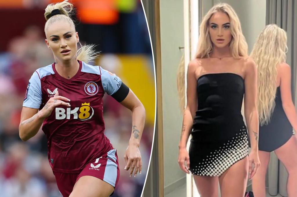 A baller and a rapper! Aston Villa’s Alisha Lehmann shows off rapping skills
