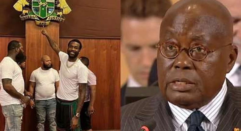 Akufo-Addo inspires me – Meek Mill
