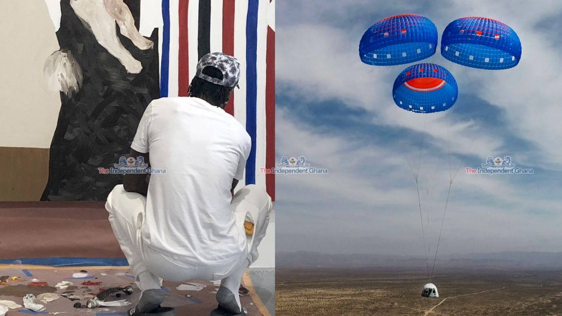 Meet Amoako Boafo, the Ghanaian artist who paints GHC 36m worth portraits and exhibits in space!