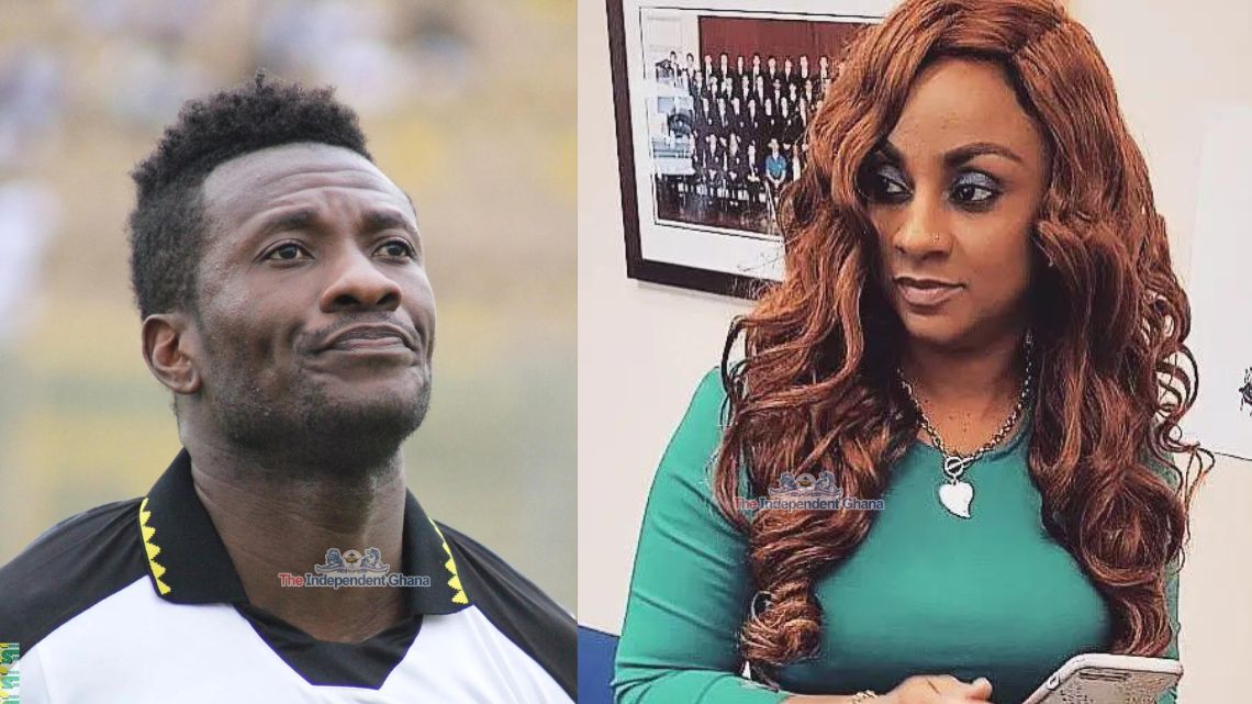Details of what Asamoah Gyan reportedly told his ex-wife after the court ruling