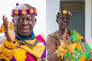 Dormaahene vows to end ‘feud’ with Otumfuo after meeting with Cheddar