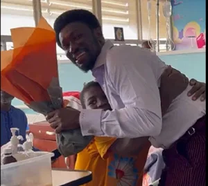 Cheddar warms up for presidential race as he ‘rescues’ boy with cancer