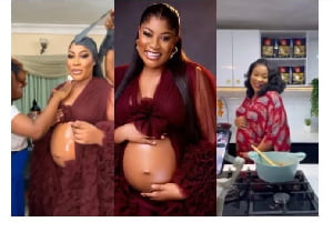 Video: Emotional reactions as Nigerian Chef reveals her pregnancy to friends, family