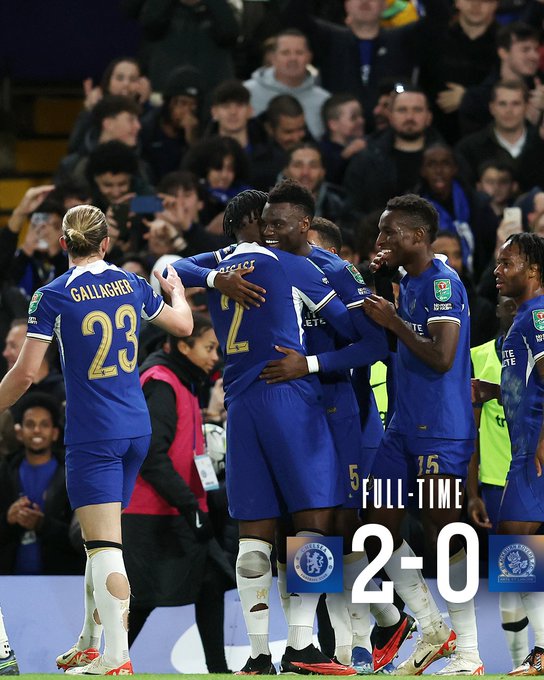 Carabao Cup: Chelsea beat Blackburn Rover to advance to quarter final stage