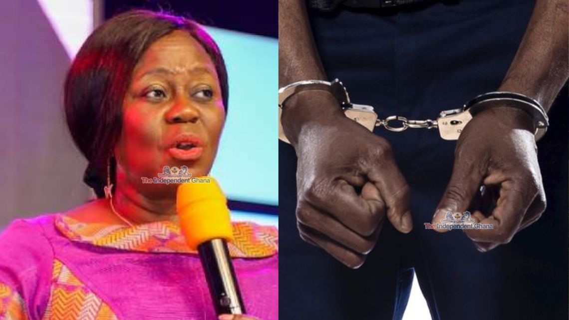 Senior police officer arrested after shouting at Justice Torkornoo in court