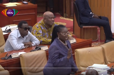 Who ordered Ursula Owusu-Ekuful to ‘sit down’ after diplomatic exchange with Speaker Bagbin?