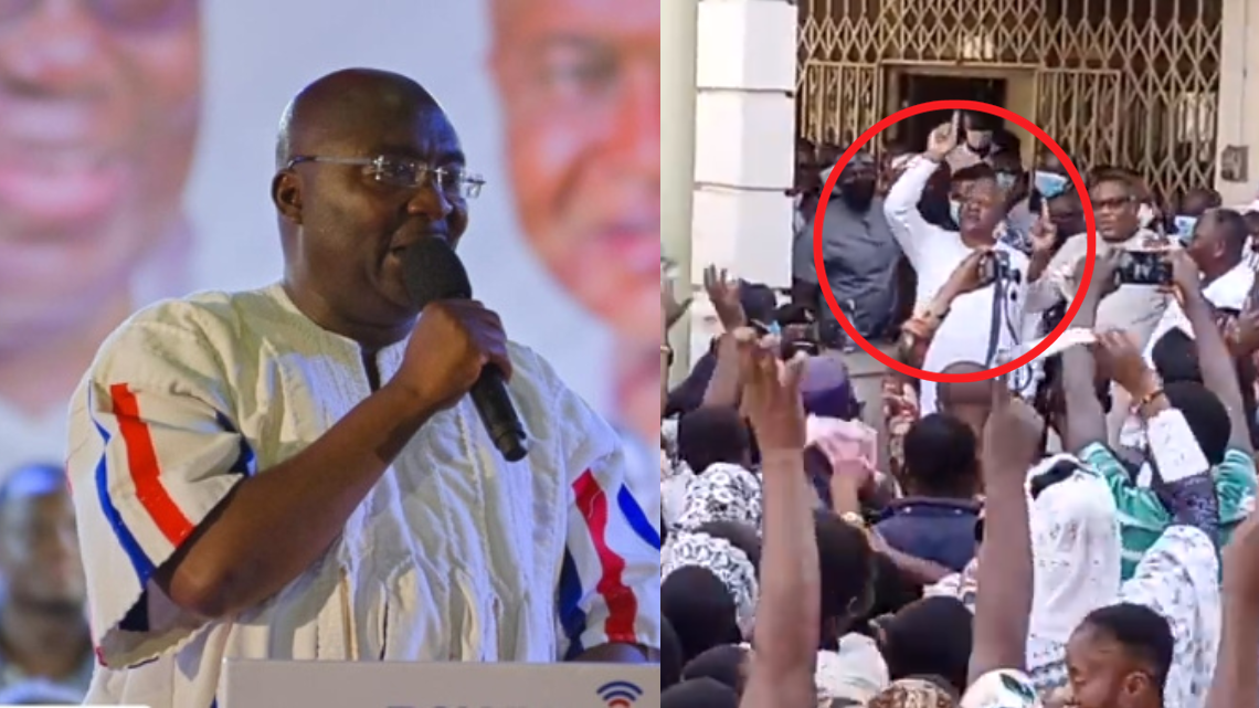 Dancing and pointing to God: How JDM responded to Bawumia’s victory