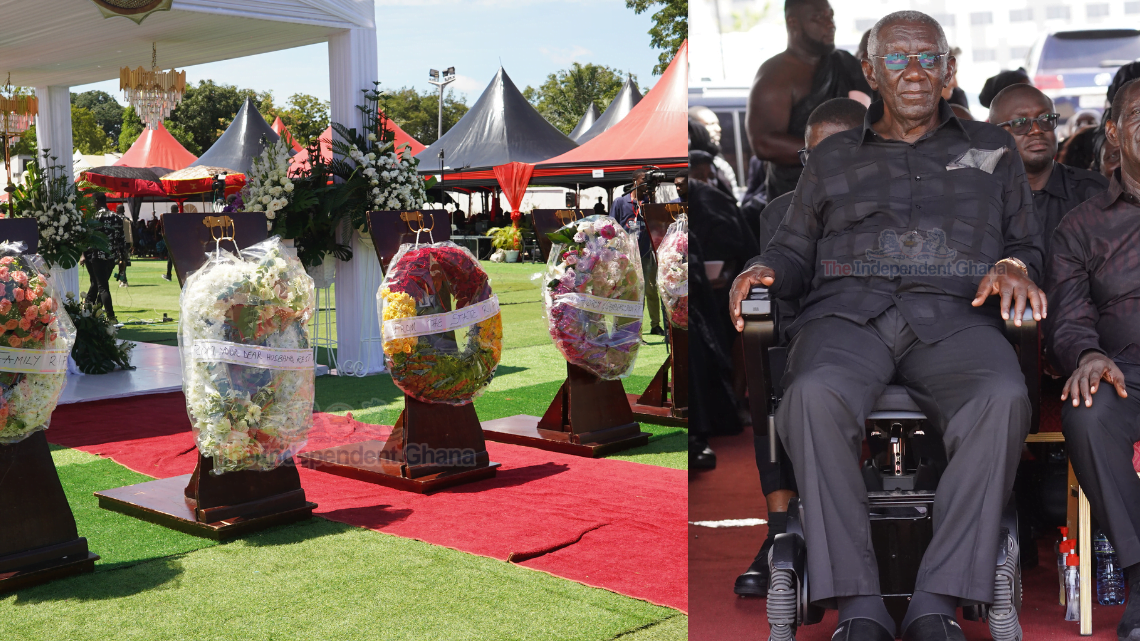 Photos: Theresa Kufuor’s state burial