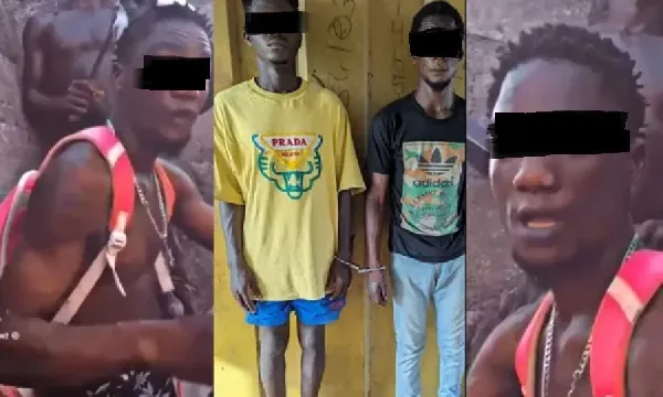 Police arrest ‘Demon Town’ and accomplice featured in viral robbery threat video