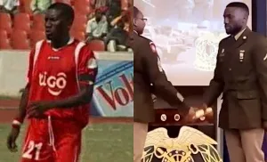 Former Kotoko player Samad Oppong to begin new chapter as he graduates from US Army