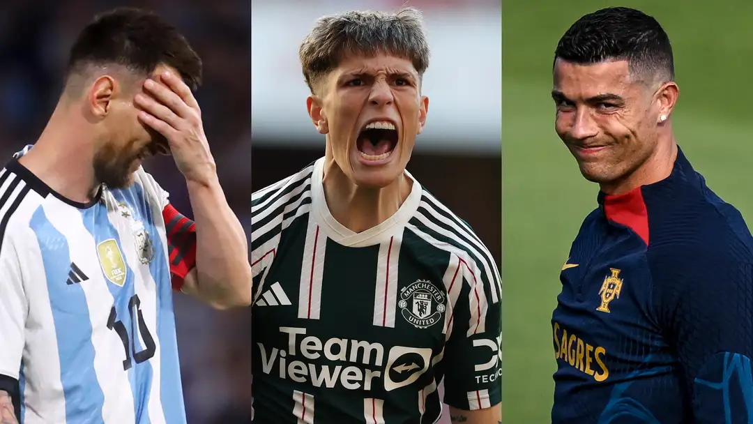 Messi never followed my brother, don’t make things up –  Alejandro Garnacho’s brother to Rio Ferdinand