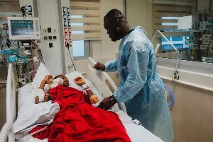 Children with hole in heart to receive free surgery as ex- Ghanaian footballer brings 50 German surgeons to Ghana
