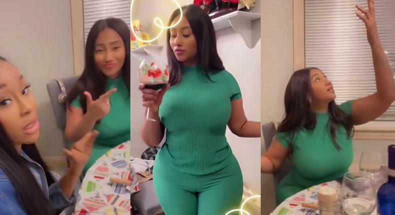 Video: Efia Odo flies to U.S. to meet Hajia 4Reall