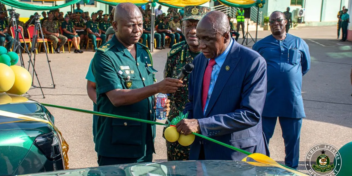 Interior minister hands over 30 vehicles to Ghana immigration service