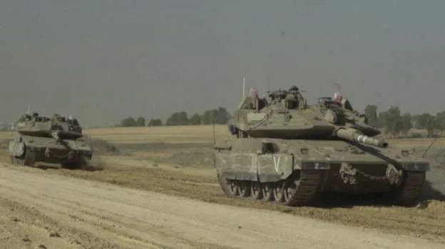 IDF soldiers and tanks seen in video departing northern Gaza