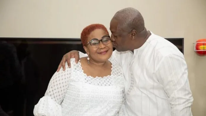Lordina’s heartwarming message to Mahama as he turns 65
